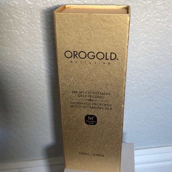 orogold cosmetics 24k multivitamin deep peeling